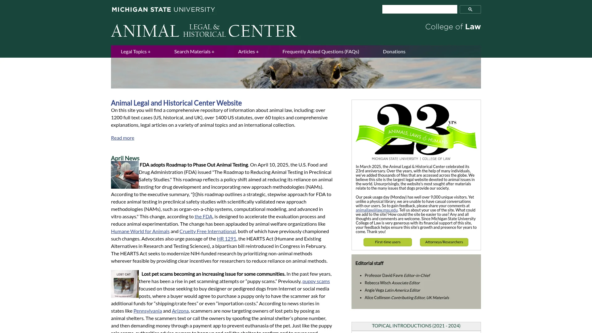 Animal Law Legal Center