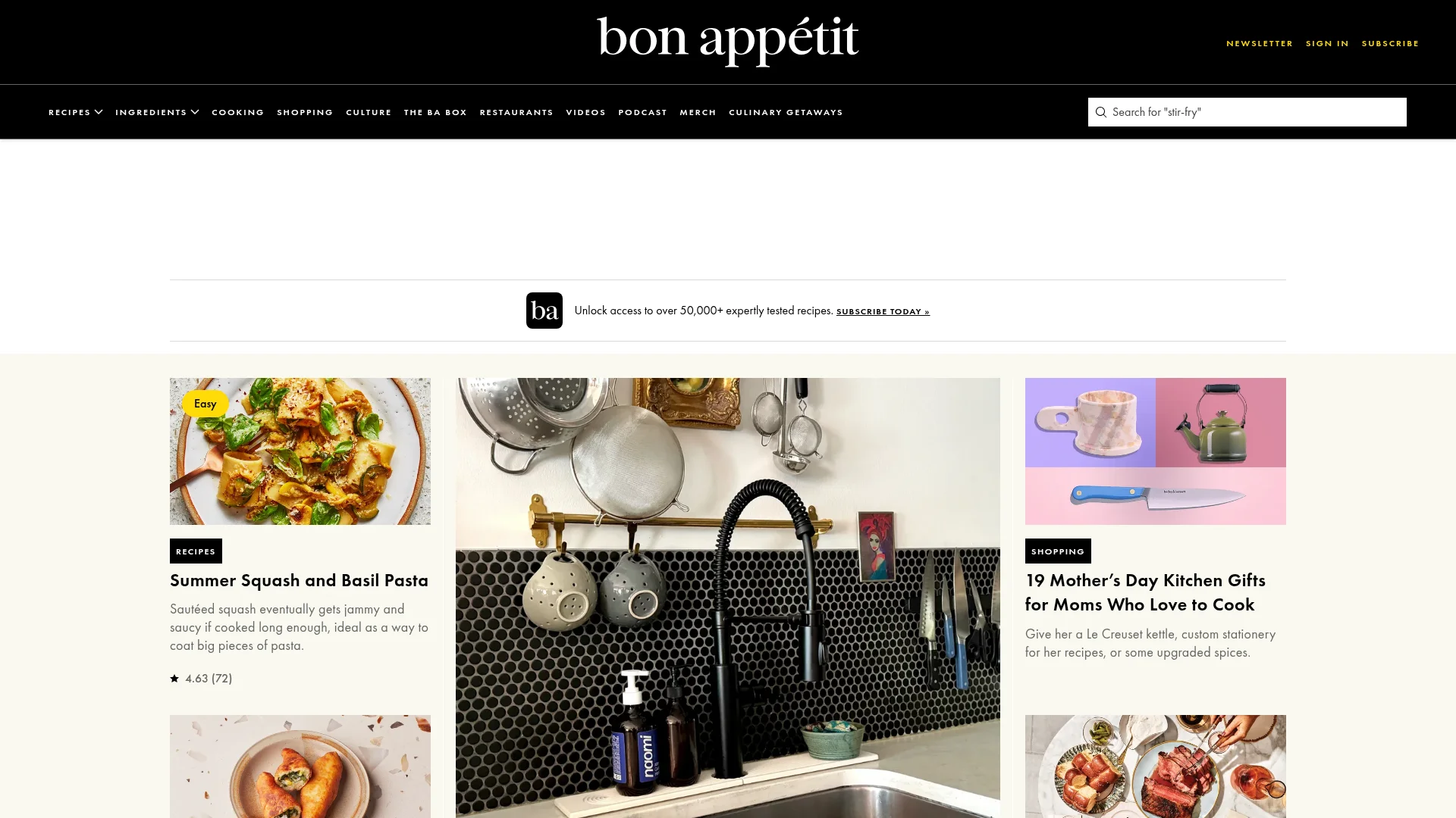 Bon Appétit