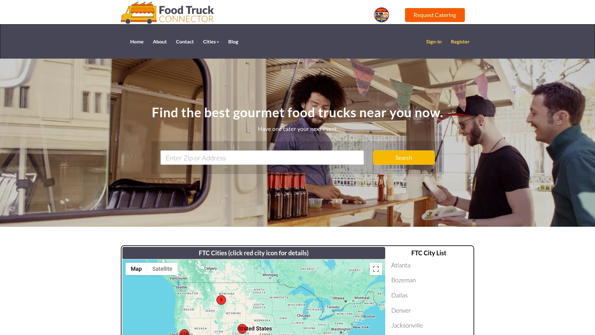 Food Truck Connector