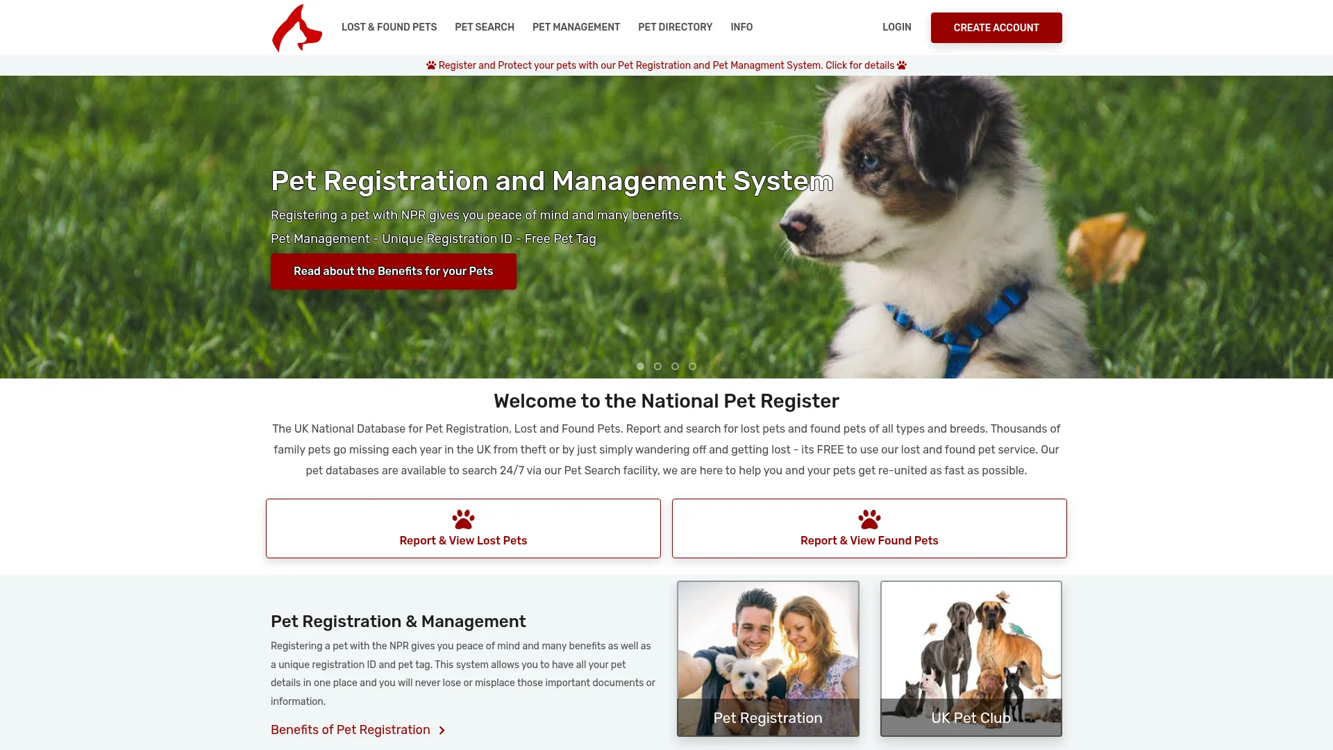 National Pet Register
