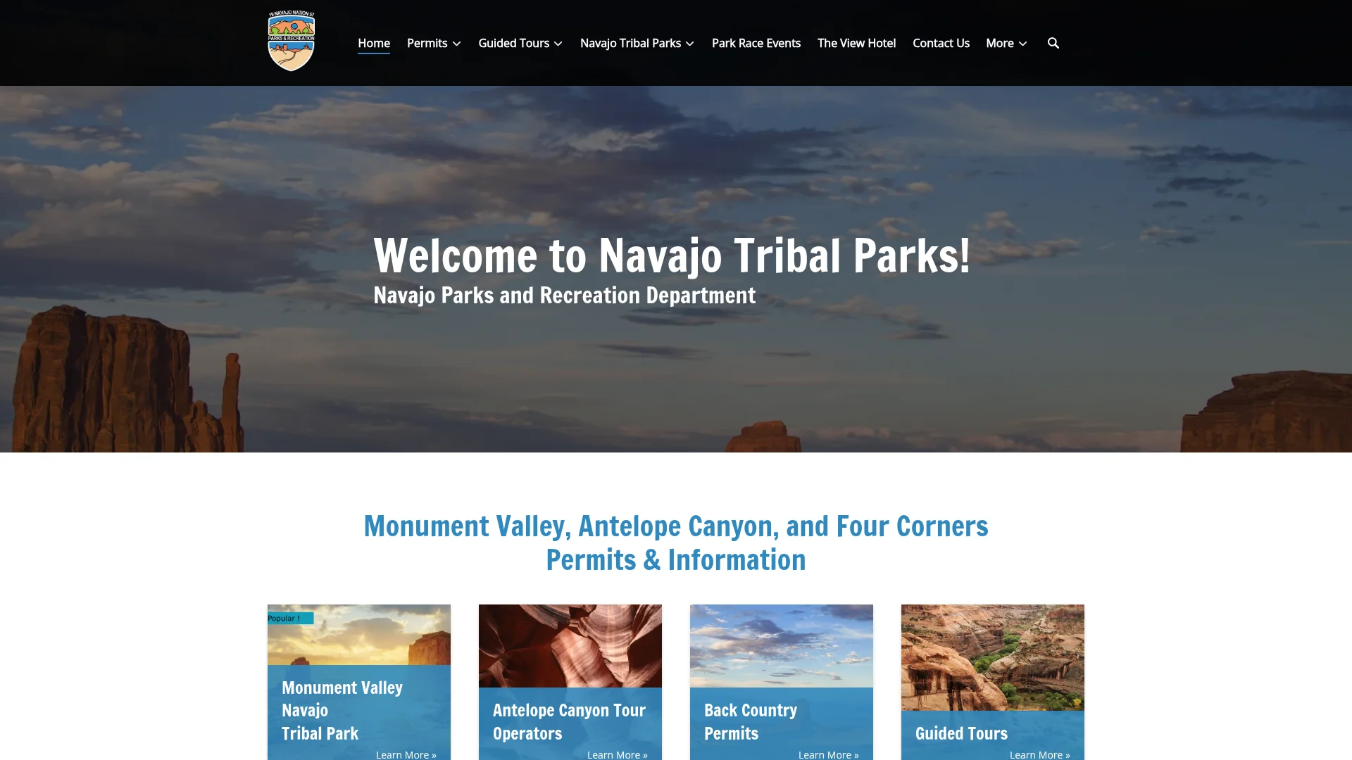 Navajo Nation Parks & Recreation